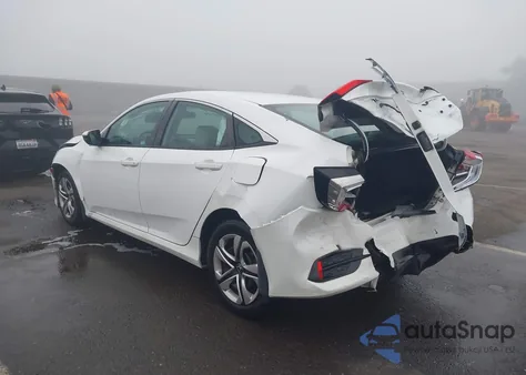 2016 Honda Civic Lx z USA, uszkodzony, nr VIN 19XFC2F54GE230657